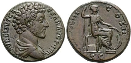 Monnaies romaines, collection E. Friedrich.  Marc 