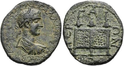 ROMAN PROVINCIAL COINS. PAMPHYLIA. PERGE. Gallienu