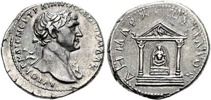 ROMAN PROVINCIAL COINS. ARABIA. BOSTRA. Trajan, 98