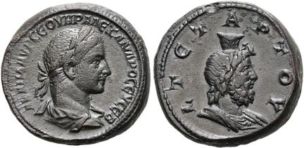 ROMAN PROVINCIAL COINS. NORTH AFRICA. ALEXANDRIA. 
