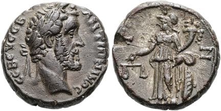 ROMAN PROVINCIAL COINS. NORTH AFRICA. ALEXANDRIA. 