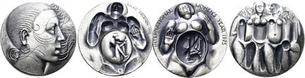 MEDALLAS. MEDALLAS ARTÍSTICAS MODERNAS. FINLANDIA.