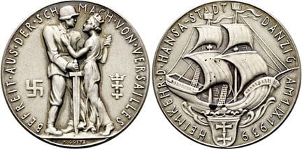 MÉDAILLES. MÉDAILLES GOETZ.  Médaille en argent (1