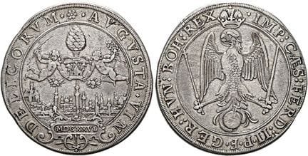 GERMAN COINS AND MEDALS UP TO 1871. AUGSBURG, City