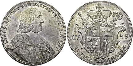 GERMAN COINS AND MEDALS UNTIL 1871. EICHSTÄTT, DIO