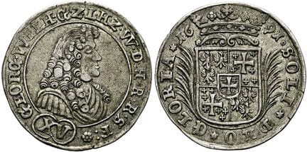 MONEDAS Y MEDALLAS ALEMANAS HASTA 1871. LEININGEN-