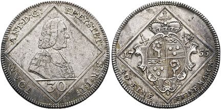 GERMAN COINS AND MEDALS UP TO 1871. EICHSTÄTT, DIO