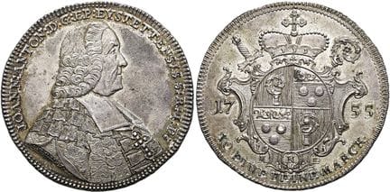 GERMAN COINS AND MEDALS UP TO 1871. EICHSTÄTT, DIO