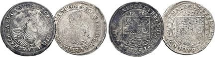 1871年之前的德国硬币与奖章。巴登——杜尔拉赫。乔治·弗里德里希，1604—1622年。基珀币——