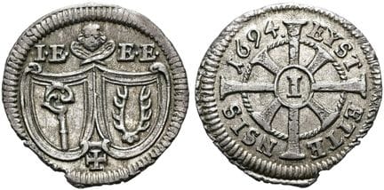 GERMAN COINS AND MEDALS UP TO 1871. EICHSTÄTT, DIO