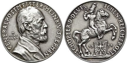 MEDAILLEN. GOETZ-MEDAILLEN.  Silbermedaille (19.42