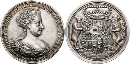 PIÈCES ET MÉDAILLES ALLEMANDES JUSQU'EN 1871. ANHA