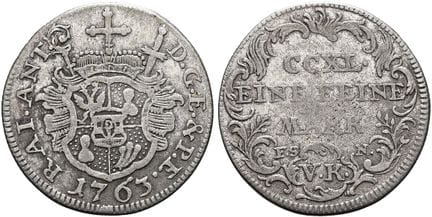 GERMAN COINS AND MEDALS UP TO 1871. EICHSTÄTT, DIO