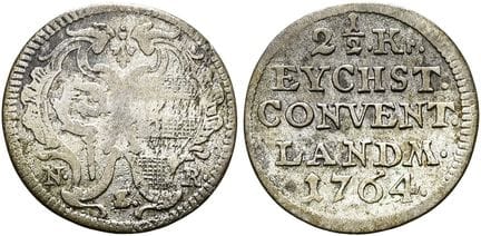 GERMAN COINS AND MEDALS UP TO 1871. EICHSTÄTT, DIO