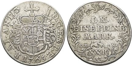 GERMAN COINS AND MEDALS UP TO 1871. EICHSTÄTT, DIO