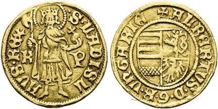 MEDIEVAL EUROPE / OLD WORLD. HUNGARY.  Albrecht, 1