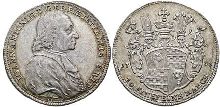 GERMAN COINS AND MEDALS UP TO 1871. EICHSTÄTT, DIO