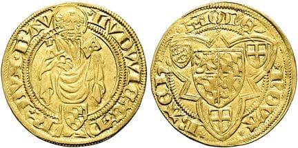 ALLEMAGNE MÉDIÉVALE. PALATINAT. Louis III, 1410 - 