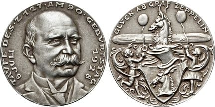MEDALLAS. MEDALLAS DE GOETZ.  Medalla de plata (19