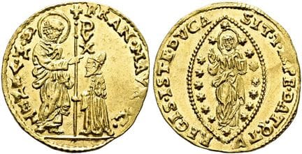 PIÈCES ET MÉDAILLES EUROPÉENNES. ITALIE. VENISE. F