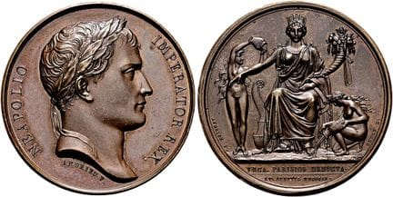 MONETE E MEDAGLIE EUROPEE. FRANCIA.  Napoleone I, 