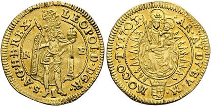 AUSTRIA - HUNGARY. HABSBURGS UNTIL 1866.  Leopold 