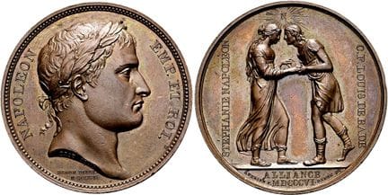 MONETE E MEDAGLIE EUROPEE. FRANCIA.  Napoleone I, 
