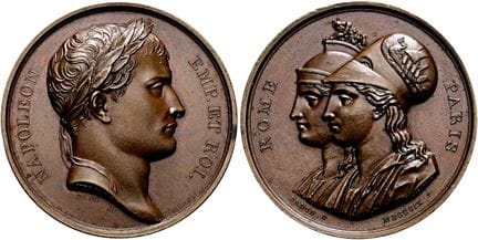 MONETE E MEDAGLIE EUROPEE. FRANCIA.  Napoleone I, 