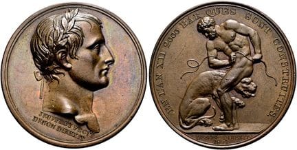 MONETE E MEDAGLIE EUROPEE. FRANCIA.  Napoleone I, 
