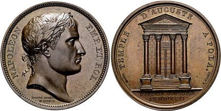 MONETE E MEDAGLIE EUROPEE. FRANCIA.  Napoleone I, 