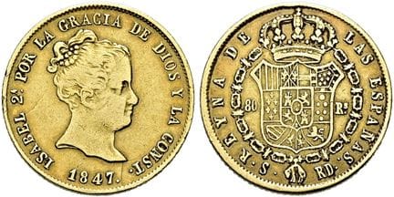 PIÈCES ET MÉDAILLES EUROPÉENNES. ESPAGNE. ROYAUME.