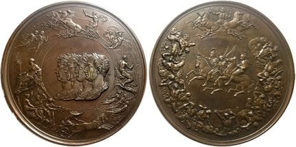 1871年之前的德国硬币与奖章。勃兰登堡／普鲁士。腓特烈·威廉三世，1797—1840。 无年份青铜
