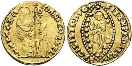 PIÈCES ET MÉDAILLES EUROPÉENNES. ITALIE. VENISE. J