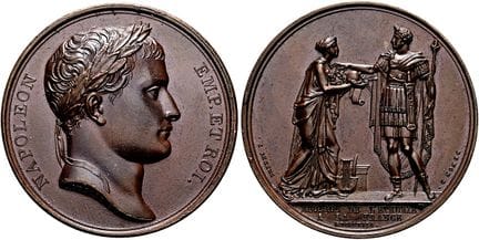 MONETE E MEDAGLIE EUROPEE. FRANCIA.  Napoleone I, 