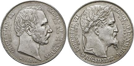 PIÈCES ET MÉDAILLES EUROPÉENNES. DANEMARK.  Christ