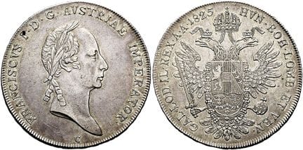 奥地利——匈牙利。哈布斯堡王朝（至1866年）。 弗朗茨二世/一世，1792-1835年。康维恩塔勒