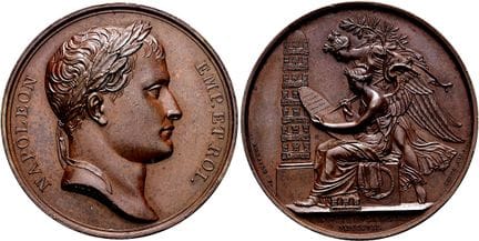 MONETE E MEDAGLIE EUROPEE. FRANCIA.  Napoleone I, 