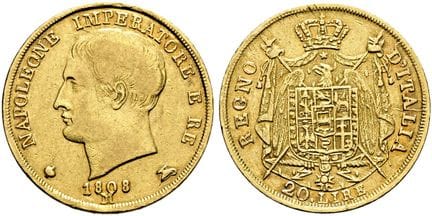 PIÈCES ET MÉDAILLES EUROPÉENNES. ITALIE. ROYAUME. 