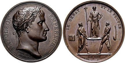 MONETE E MEDAGLIE EUROPEE. FRANCIA.  Napoleone I, 