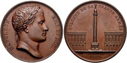 MONETE E MEDAGLIE EUROPEE. FRANCIA.  Napoleone I, 