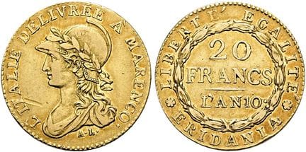 PIÈCES ET MÉDAILLES EUROPÉENNES. ITALIE. RÉPUBLIQU