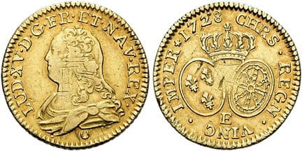 PIÈCES ET MÉDAILLES EUROPÉENNES. FRANCE.  Louis XV