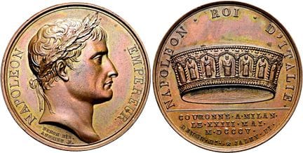 MONETE E MEDAGLIE EUROPEE. FRANCIA.  Napoleone I, 