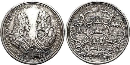 奥地利——匈牙利。哈布斯堡王朝（至1866年）。约瑟夫一世，1705年至1711年。银质奖章（30.