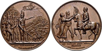 欧洲钱币与奖章。法国。拿破仑一世，1804年至1814年。 青铜纪念章（38.70克）。1812年，