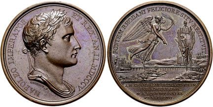 MONETE E MEDAGLIE EUROPEE. FRANCIA.  Napoleone I, 