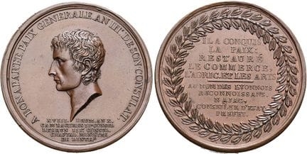 MONETE E MEDAGLIE EUROPEE. FRANCIA.  Consolato, Bo