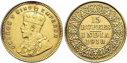 ASIEN. INDIEN. BRITISCH INDIEN. Georg V., 1910 - 1