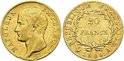 PIÈCES ET MÉDAILLES EUROPÉENNES. FRANCE.  Napoléon