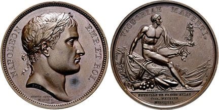MONETE E MEDAGLIE EUROPEE. FRANCIA.  Napoleone I, 